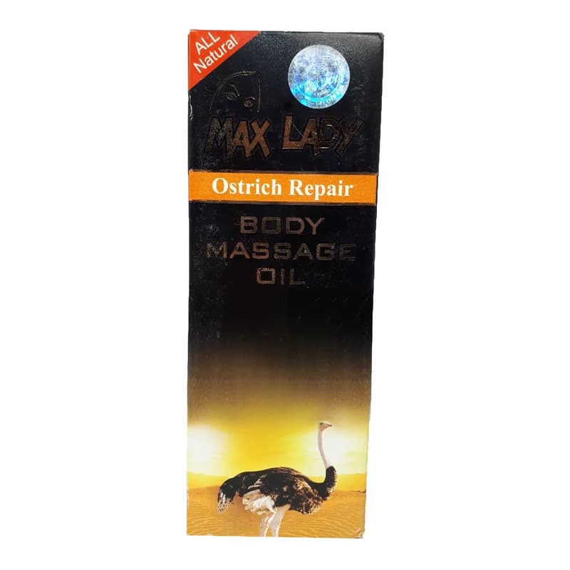 روغن ماساژ بدن مکس لیدی مدل Ostrich Repair حجم 100 میلی لیتر — تصویر ۳