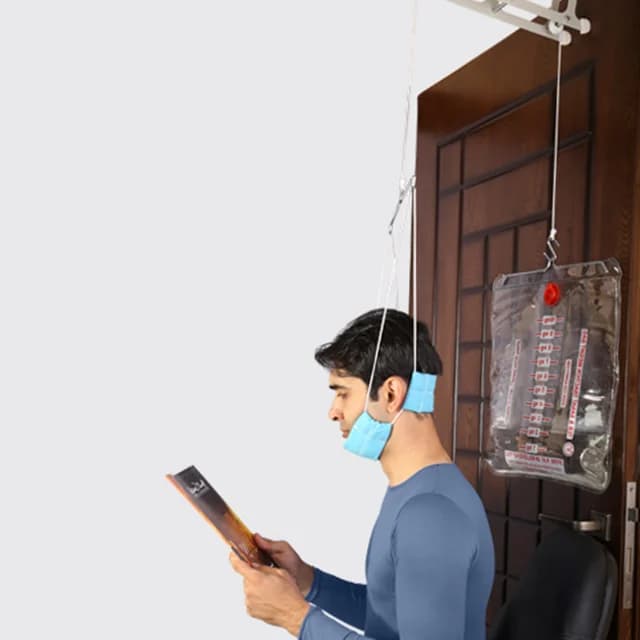 دستگاه کشش گردن در منزل طب و صنعت کد 55100 — تصویر ۲