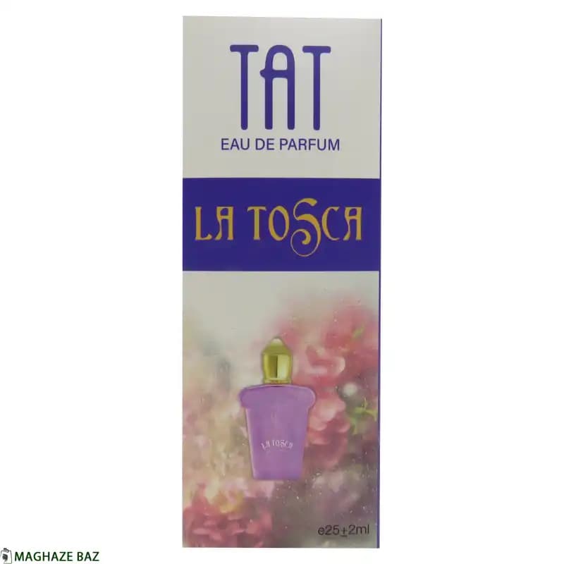 عطر جیبی زنانه تات مدل زرجوف لا توسکا La Tosca با رایحه معتدل حجم 27 میلی لیتر — تصویر ۳