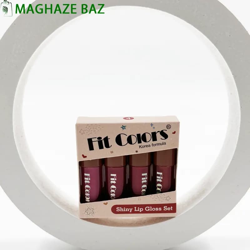پک رژلب مایع 4 عددی Fit Color |با فرمول کرهای — تصویر ۸