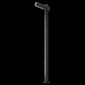 چراغ محوطه led مناسب پارک و باغ و ویلا 24 وات کم مصرف یکپارچه با پایه و IP65 مدل پرهام