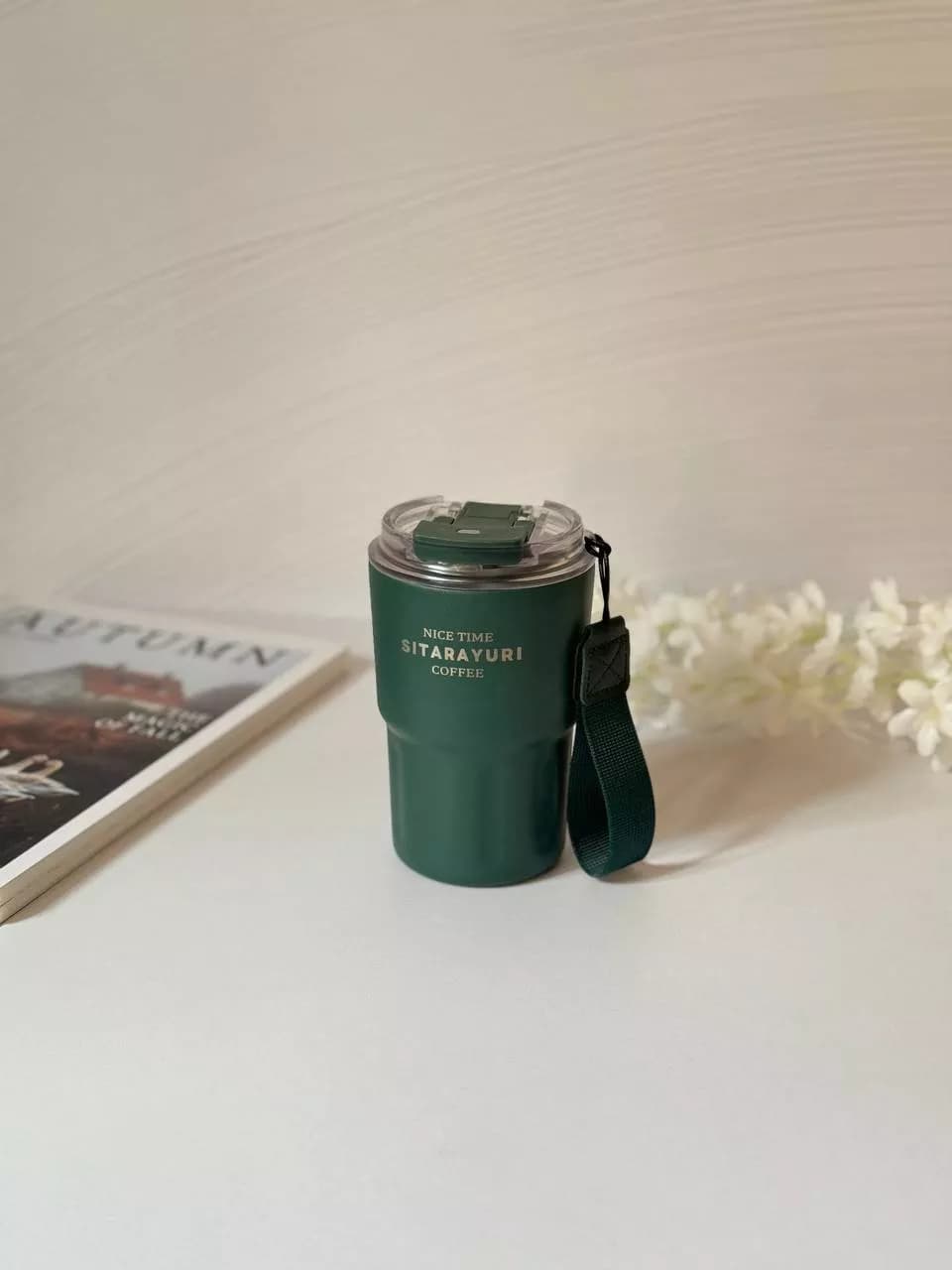 تراولماگ سیتارایوری استیل 304 نی دار 380 میلی لیتری — تصویر ۵