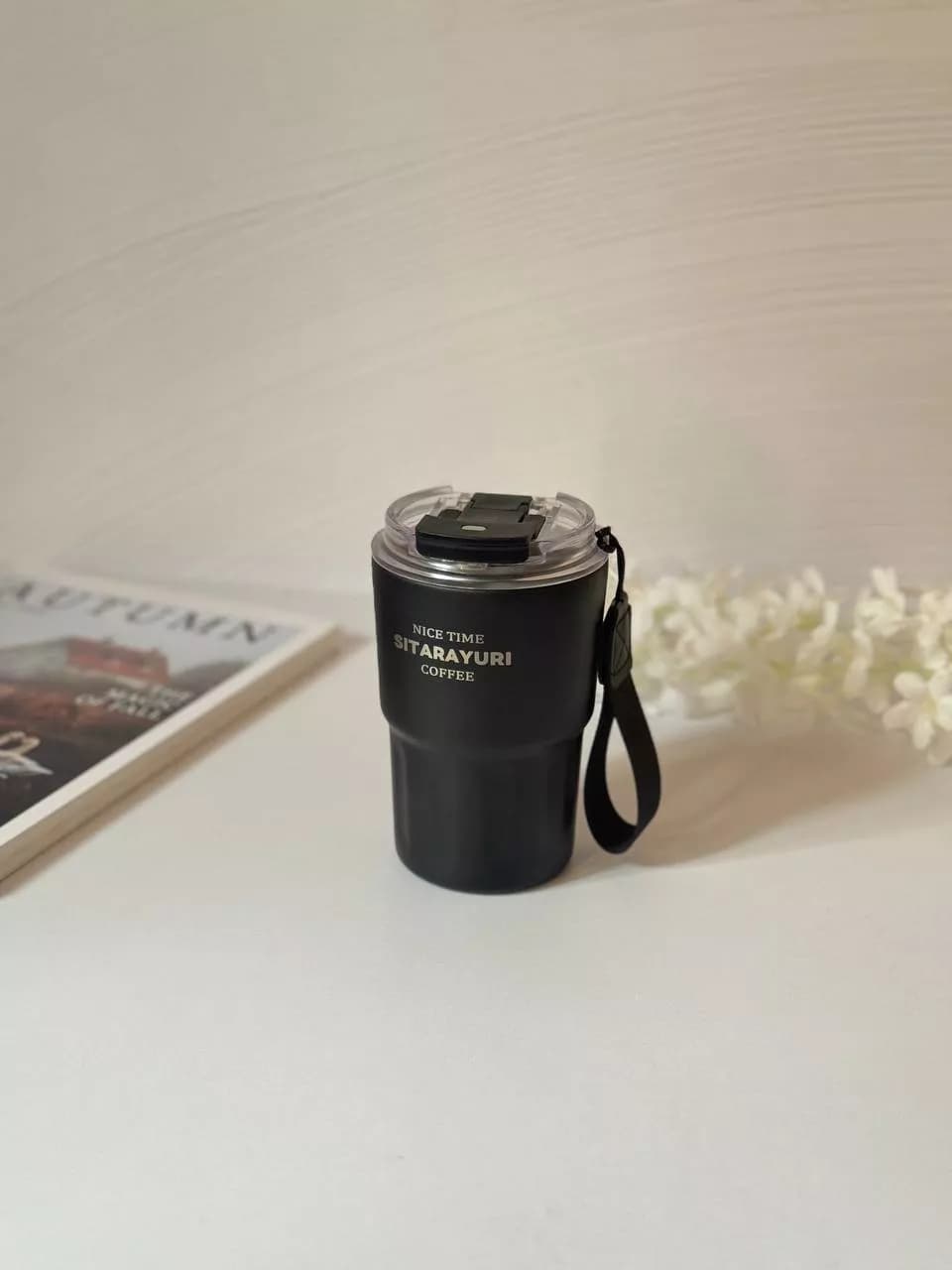 تراولماگ سیتارایوری استیل 304 نی دار 380 میلی لیتری — تصویر ۴
