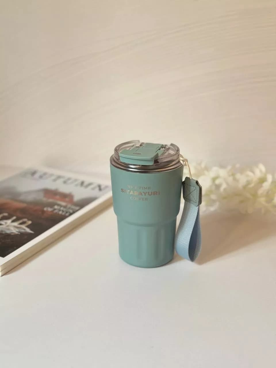 تراولماگ سیتارایوری استیل 304 نی دار 380 میلی لیتری — تصویر ۷