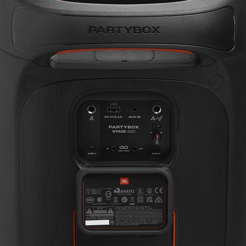 اسپیکر بی سیم JBL مدل Partybox Stage 320 – گارانتی 18 ماهه پوزیترون — تصویر ۵