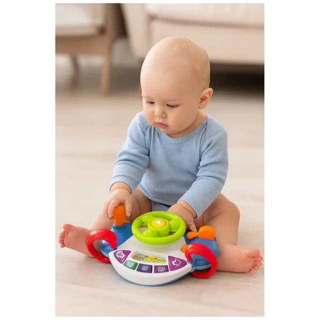 فرمان بازی آموزشی رانندگی هانگر Huanger ایتم GF-HE0507 — تصویر ۷