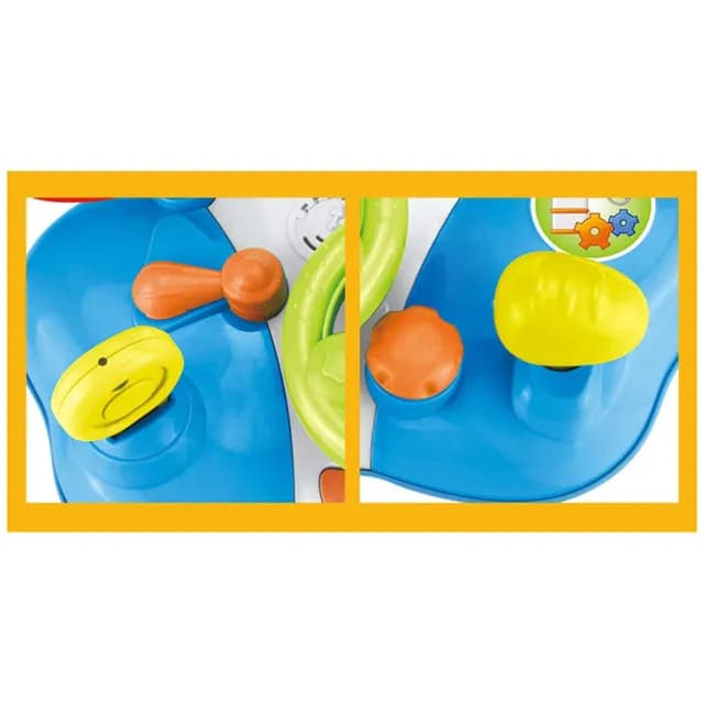 فرمان بازی آموزشی رانندگی هانگر Huanger ایتم GF-HE0507 — تصویر ۴