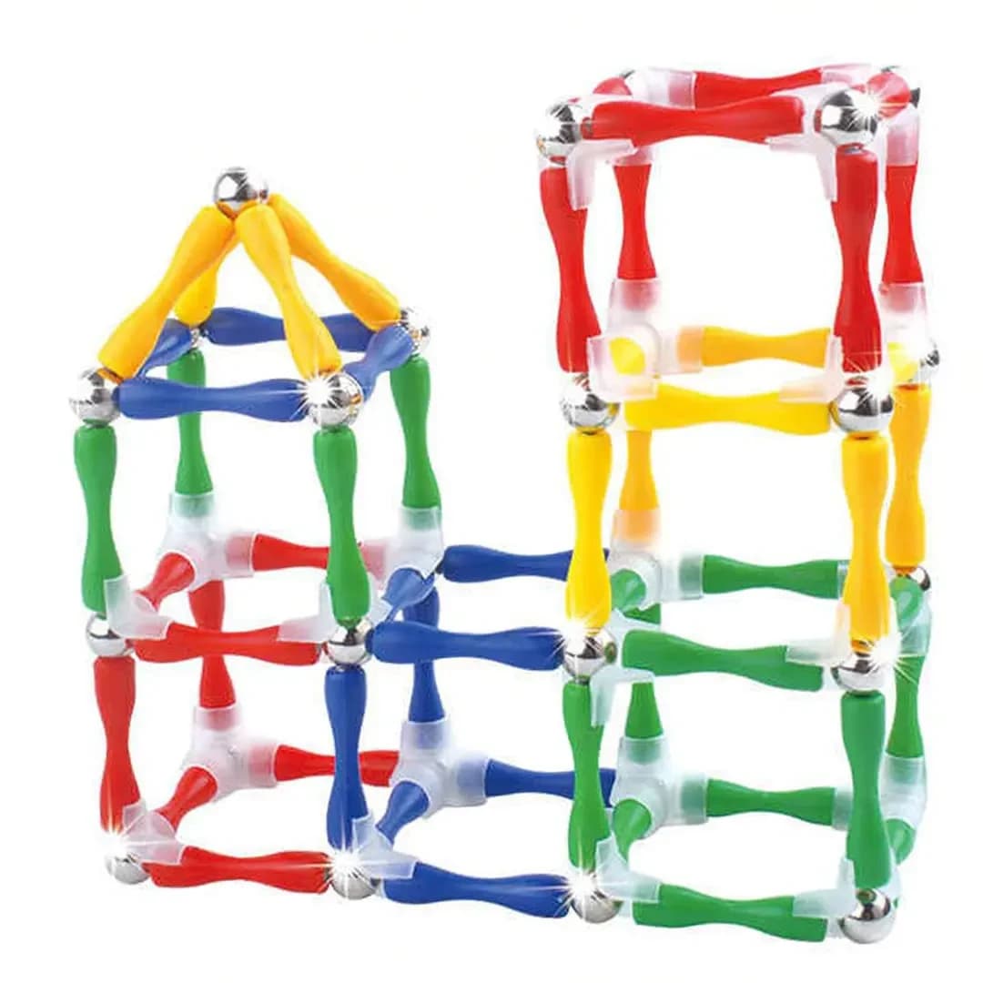 ساختنی مگنت مغناطیسی ۱۲۸ قطعه JC TOY مدل ۹۱۶ — تصویر ۳