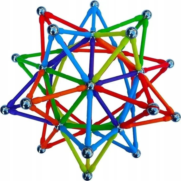 ساختنی مگنت مغناطیسی JOY TOY مدل 82 قطعه کد 2232 — تصویر ۲