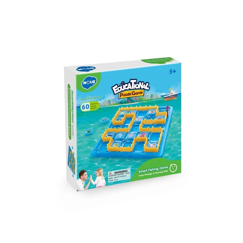 هولا تویز بازی فکری Smart Fishing Game؛ چالش ماهیگیری منطقی آیتم 796900 — تصویر ۵