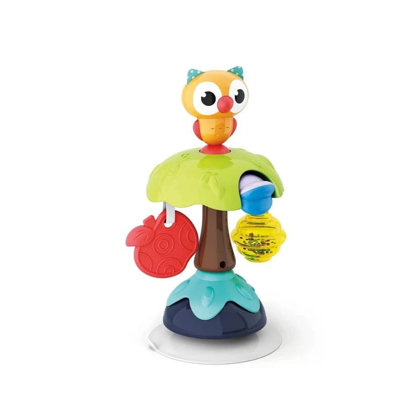 هولا تویز جغجغه چسبان رومیزی Smart Owl؛ جغد موزیکال نوزاد آیتم 3150B