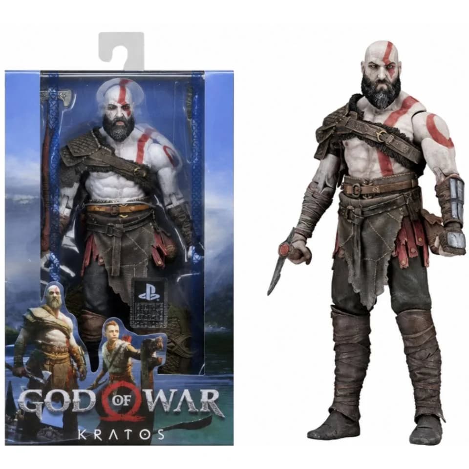 اکشن فیگور خدای جنگ برند نکا، کریتوس گاد آف وار God of War 4 (20 سانتی) — تصویر ۶