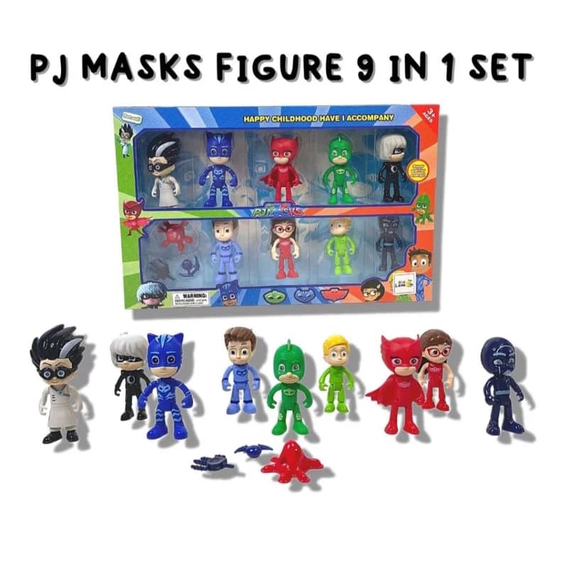فیگور شخصیت های پی جی مکس مدل PJMASK02 مجموعه 13 عددی آیتم 1139