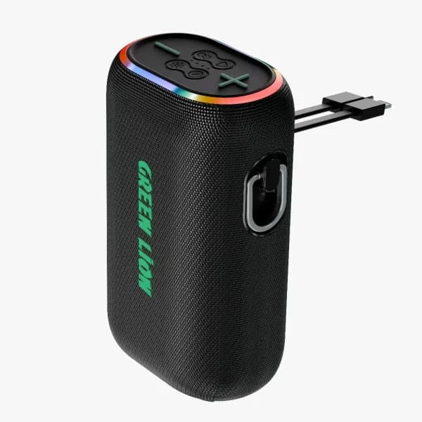 اسپیکر بلوتوثی گرین لاین Greenlion Wave 20 با پاوربانک ۱۰۰۰۰ میلیآمپرساعت