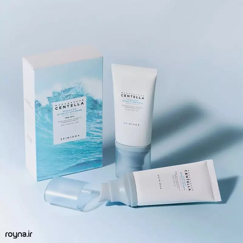 سرم ضد آفتاب سنتلا اسکین 1004 اصل با SPF50 بی رنگ — تصویر ۳