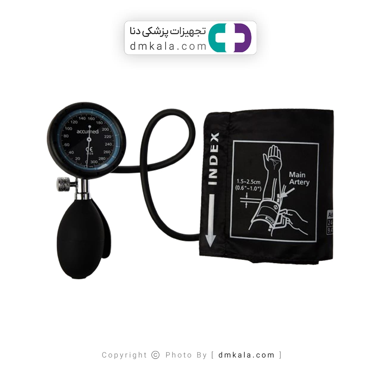 فشارسنج عقربه ای با گوشی اکیومد مدل KJ206 — تصویر ۶