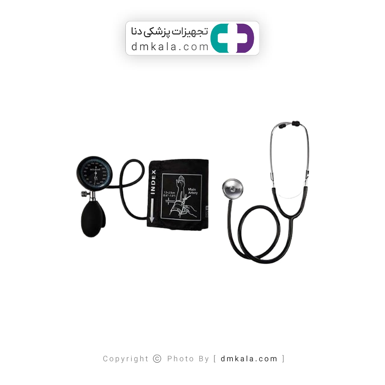 فشارسنج عقربه ای با گوشی اکیومد مدل KJ206 — تصویر ۸