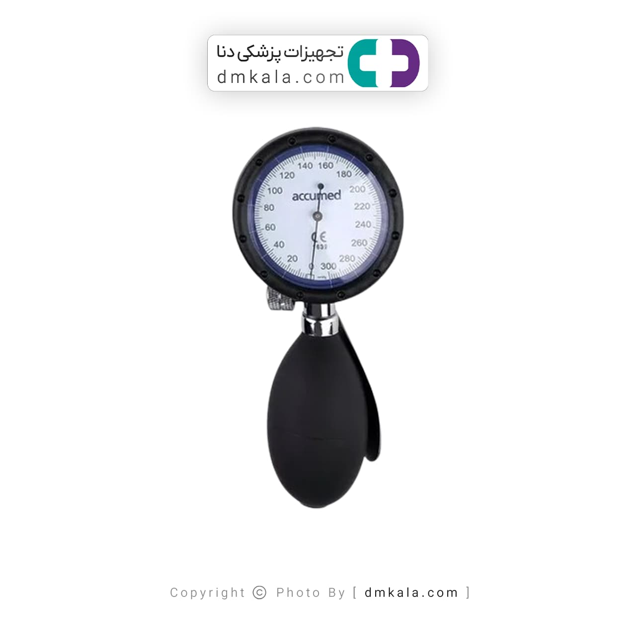 فشارسنج عقربه ای با گوشی اکیومد مدل KJ206 — تصویر ۲