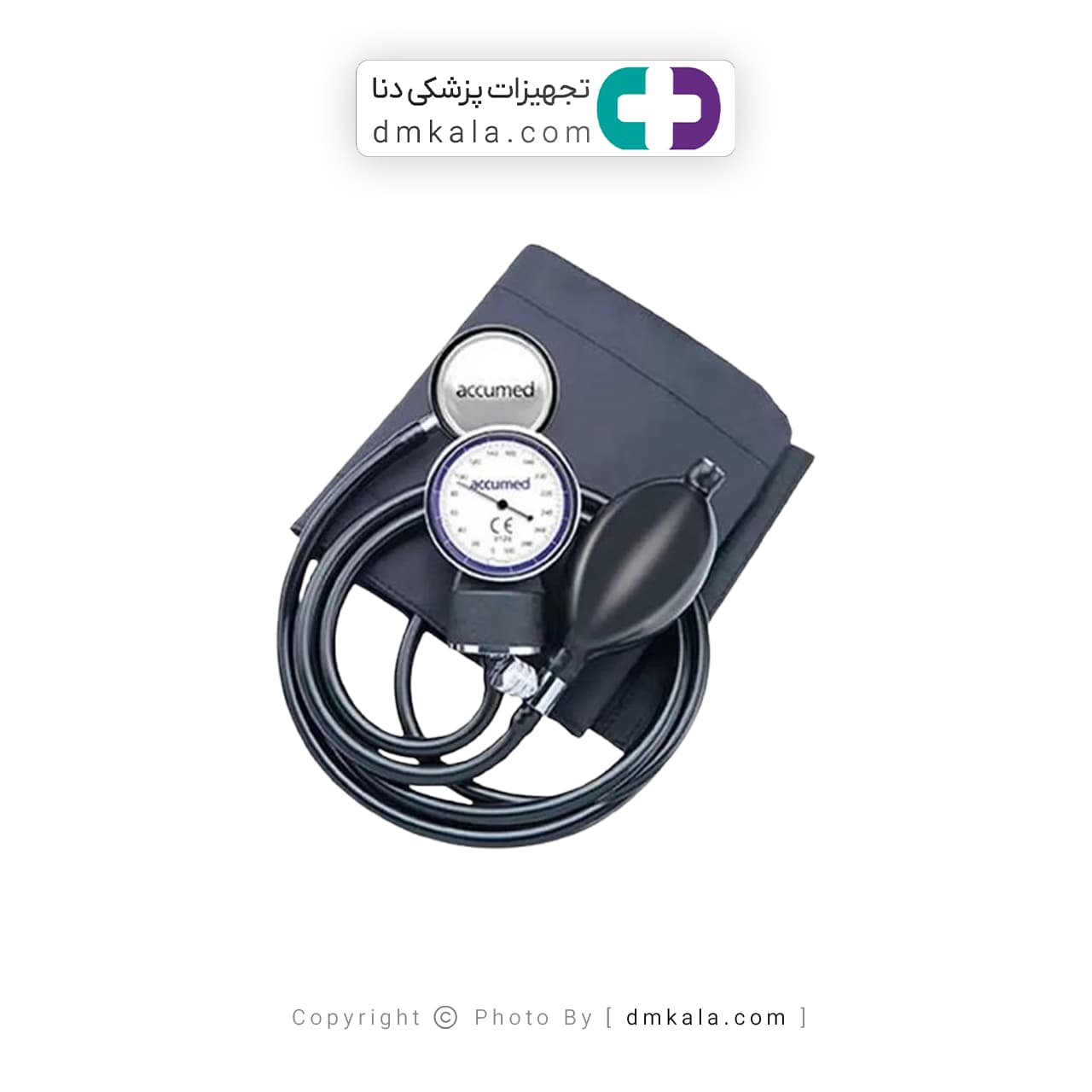 فشارسنج عقربه ای دو شلنگ اکیومد مدل KJ106 — تصویر ۲