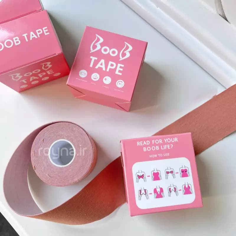 چسب لیفت سینه BooB Tape فرم دهنده و بالا برنده سینه — تصویر ۶