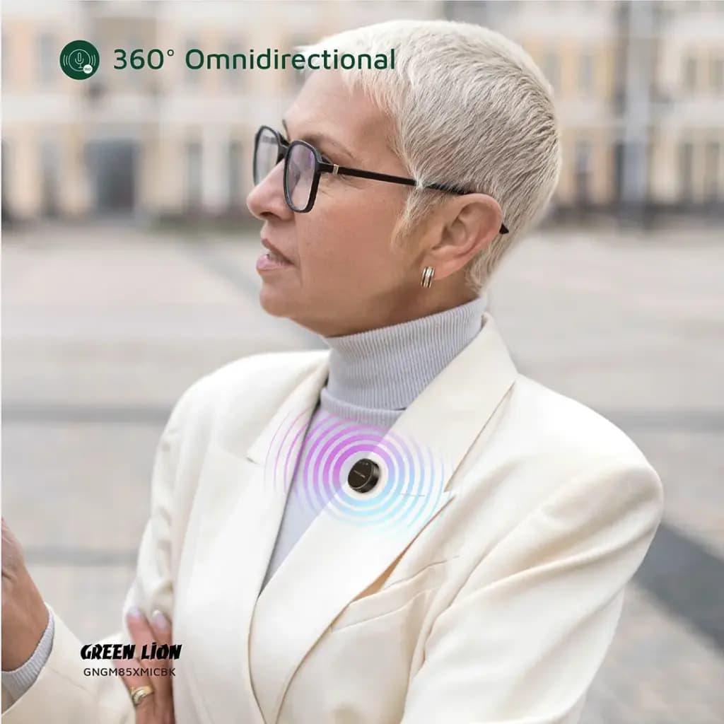 میکروفون بیسیم گرین لاین مدل Green Lion GM-85X 3in1 — تصویر ۸