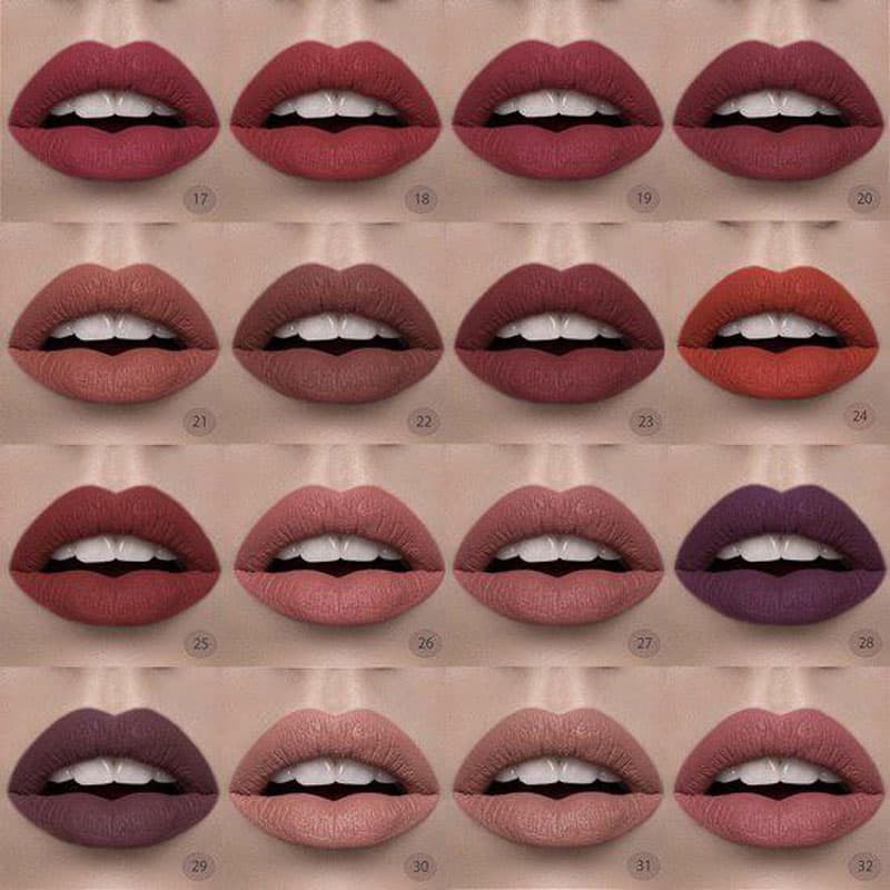 رژ لب جامد گلدن رز مدل Velvet Matte کد ۲۲ — تصویر ۲