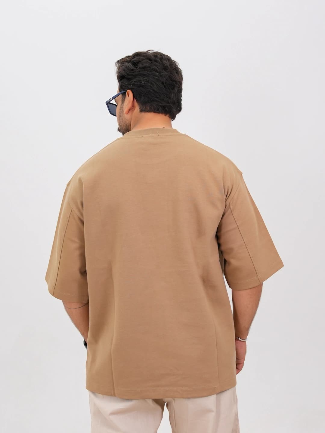 تیشرت مردانه پنبه دو پوسته STUDIOS کد 30197 D 302 — تصویر ۲