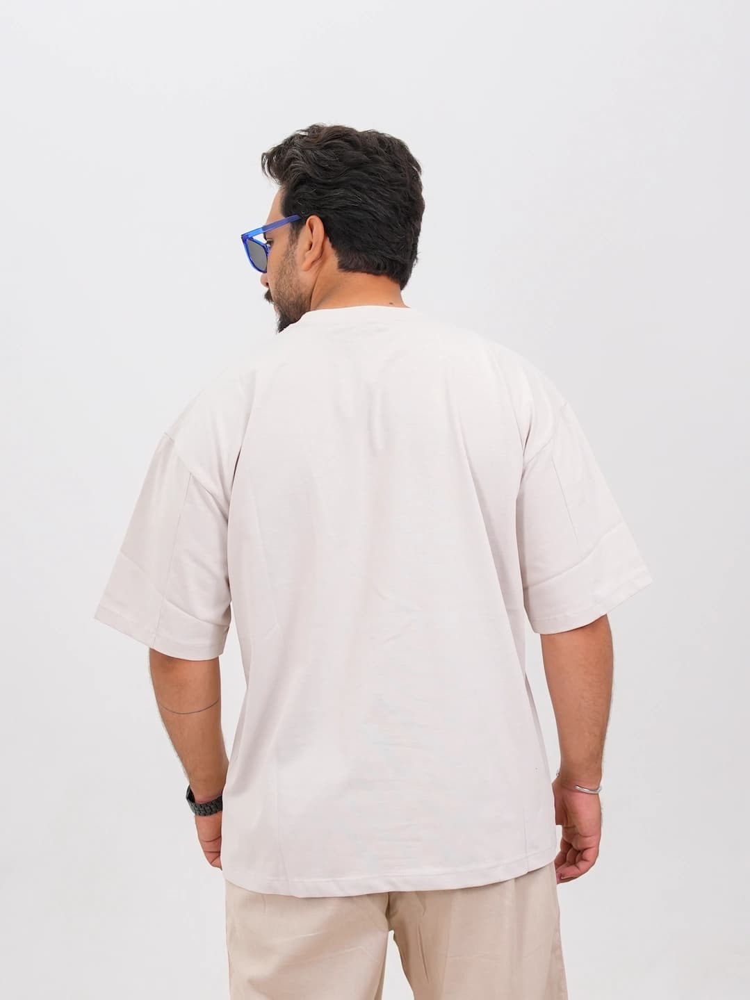 تیشرت مردانه پنبه دو پوسته جیب دارکد 30197 D 303 — تصویر ۶