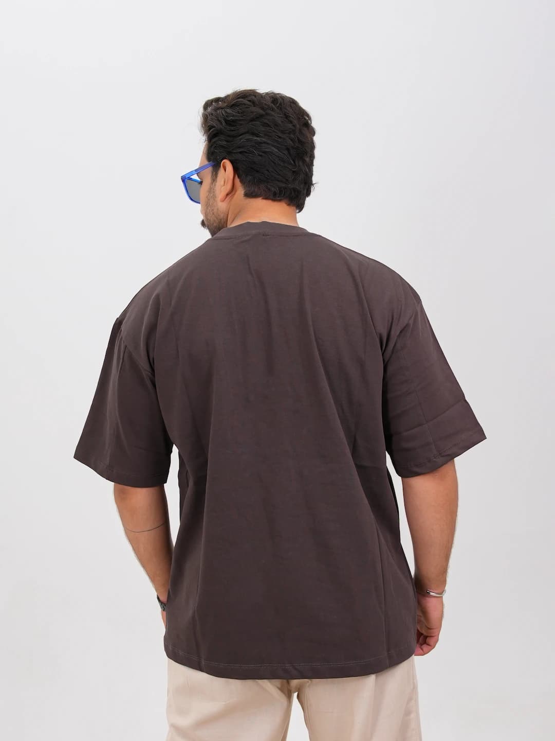 تیشرت مردانه پنبه دو پوسته جیب دارکد 30197 D 303 — تصویر ۸