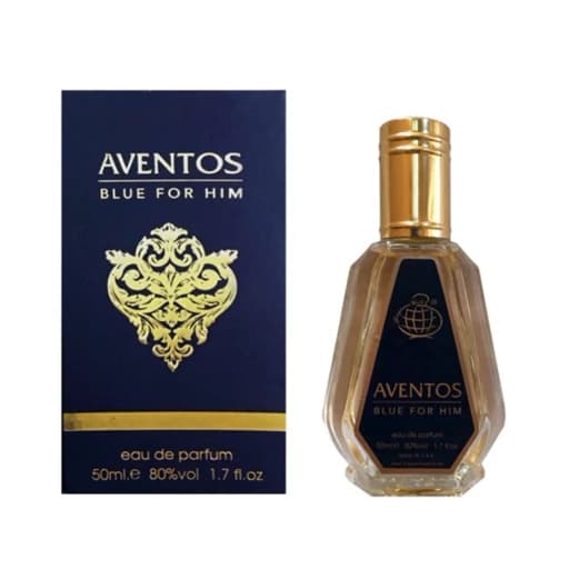 ادوپرفیوم فراگرنس ورلد 50 میل مدل Aventos Blue