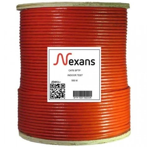 کابل شبکه نگزنس مدل CAT6 SFTP طول 500 متر بدون تست — تصویر ۲