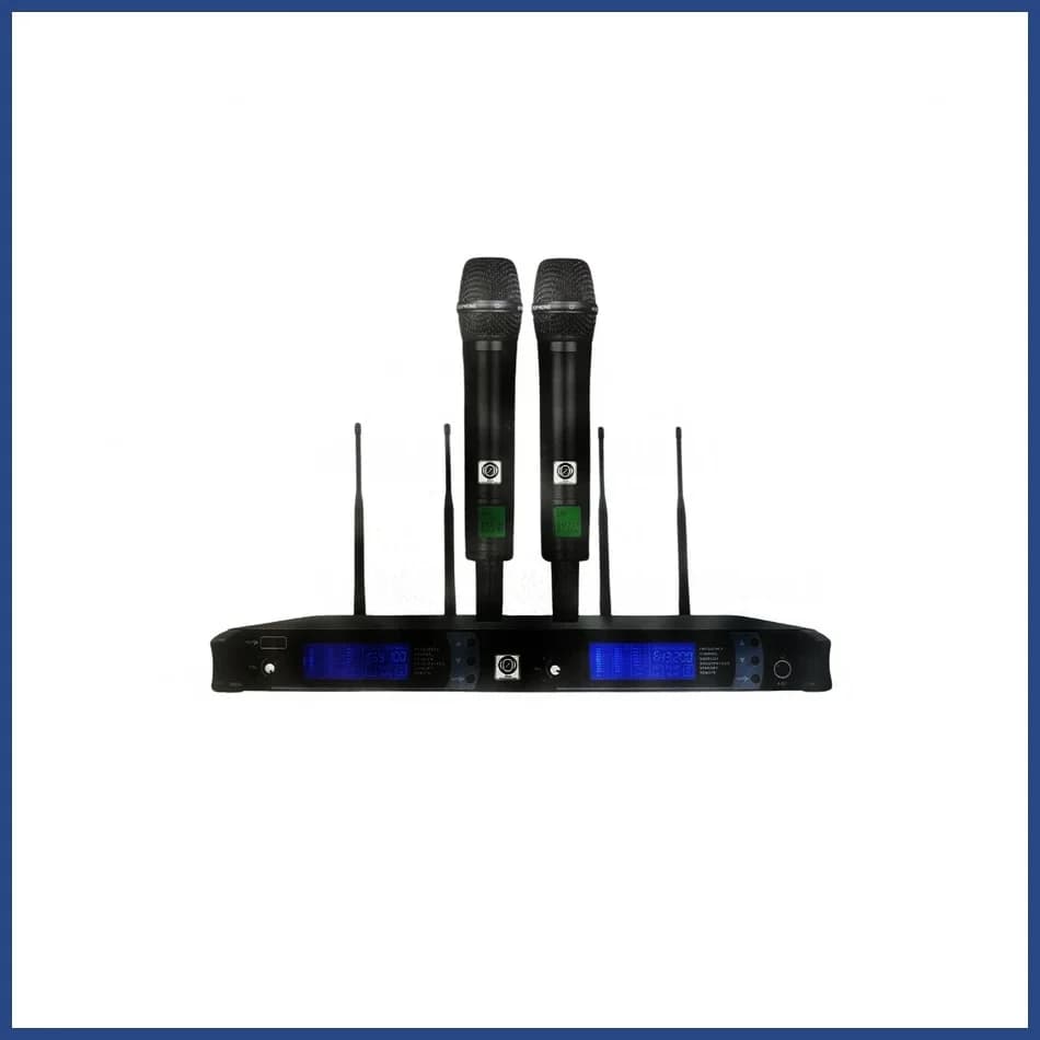 میکروفون بیسیم 2 کانال دستی زیکو مدل UH-50HH