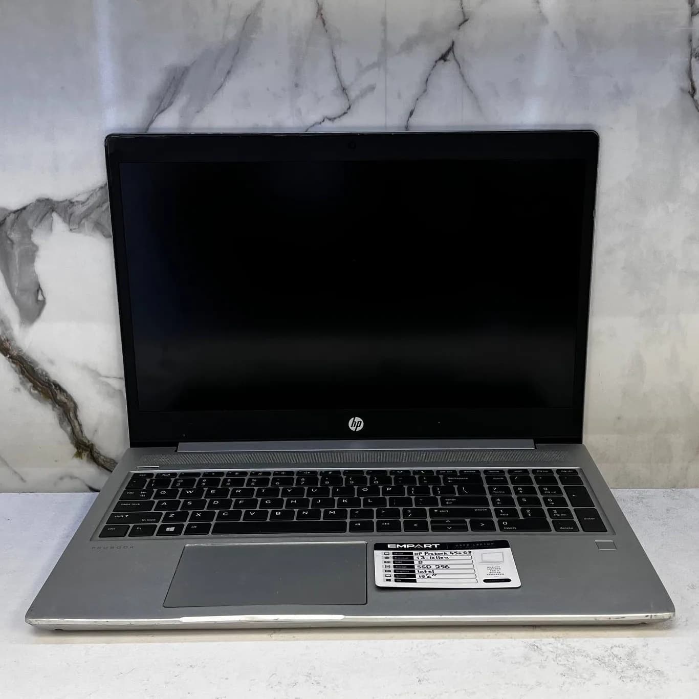 لپ تاپ استوک HP Probook 450 G7 | 15.6″ | CI3-10110U | 8GBRAM | 256GB SSD | SILVER — تصویر ۳