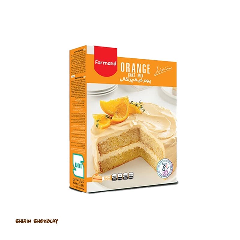 پودر کیک فرمند Farmand در 4 طعم وزن 500 گرم — تصویر ۲