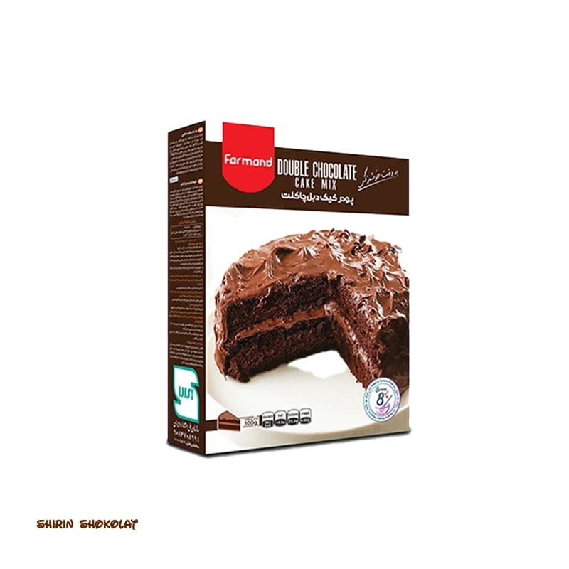 پودر کیک فرمند Farmand در 4 طعم وزن 500 گرم — تصویر ۳