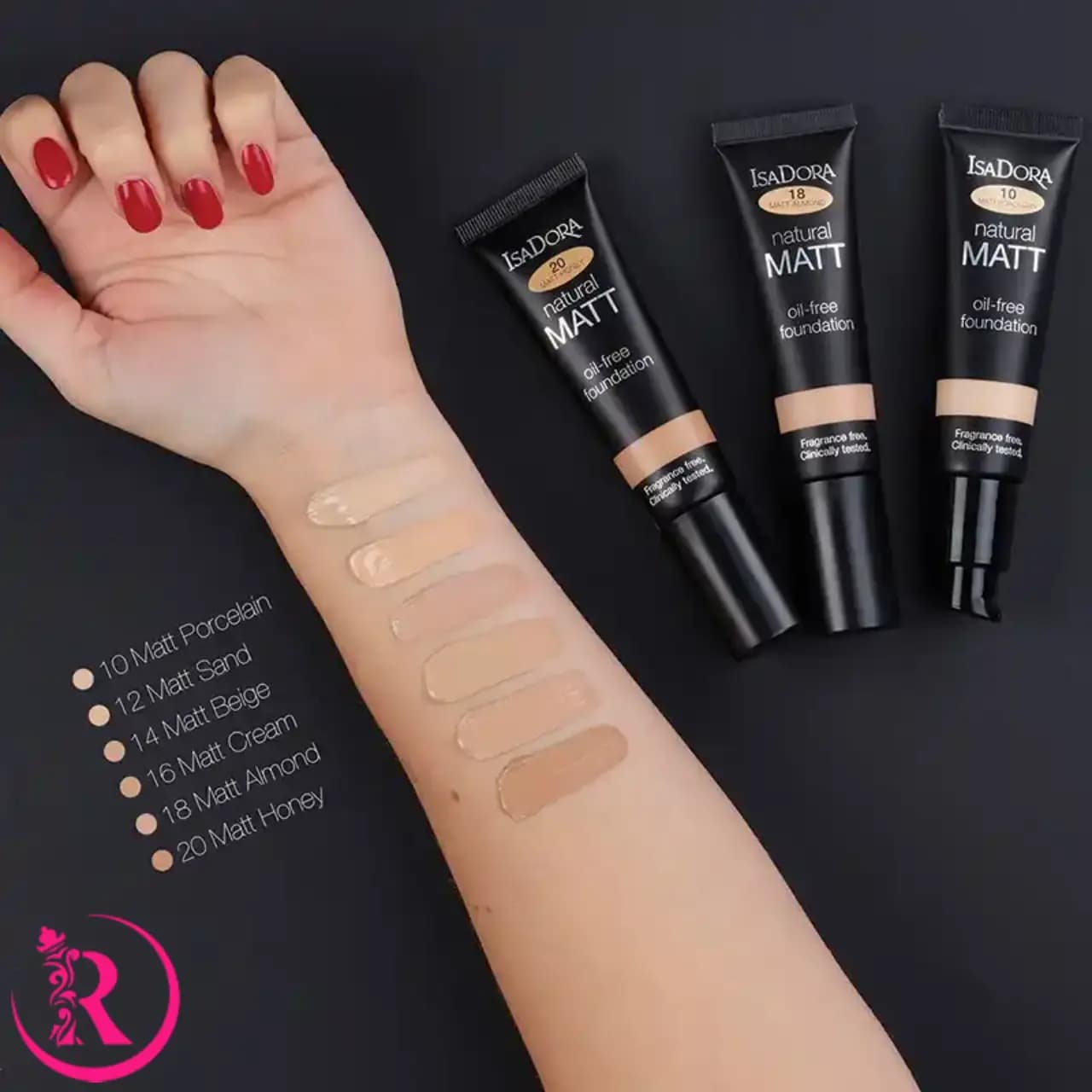 کرم پودر ایزادورا مات شماره 20 Isadora Natural Matt — تصویر ۲