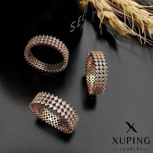 حلقه رینگ تمام نگین ژوپینگ کد ۱۷۴۹
