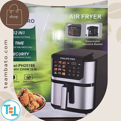سرخ کن بدون روغن فیلیپس پرو صفحه جدید تبلتی مدل PH 25186 — تصویر ۲