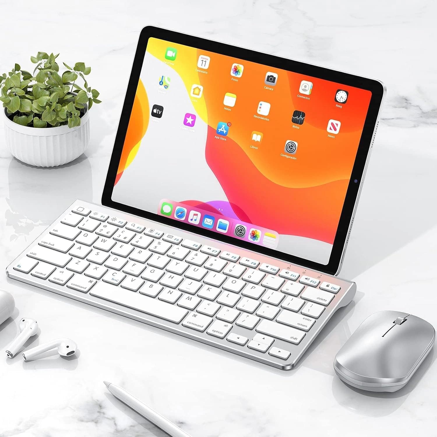 کیبورد و ماوس بلوتوثی Omoton مدل KB0۸۸ — تصویر ۶