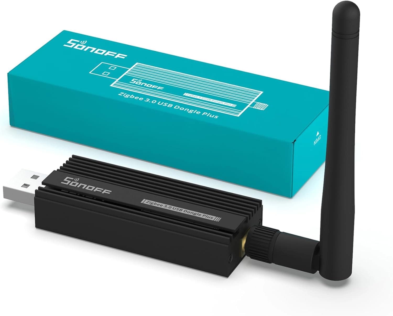 دانگل USB SONOFF Zigbee 3.0 Plus Gateway، گیت وی USB جهانی Zigbee با آنتن برای دستیار خانگی