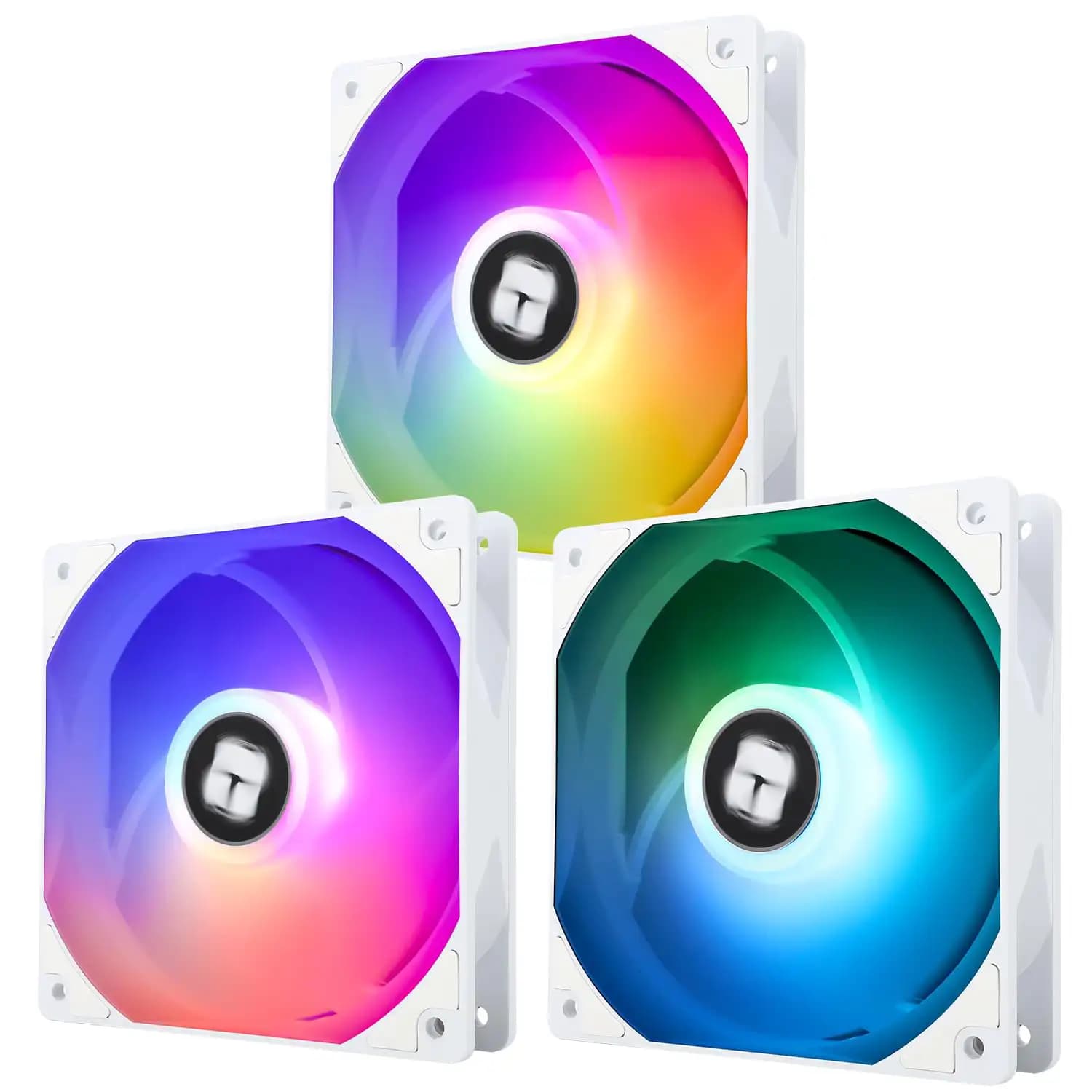 فن پردازنده Thermalright TL-C12CW-S X3 خنککننده کیس ARGB سفید — تصویر ۷