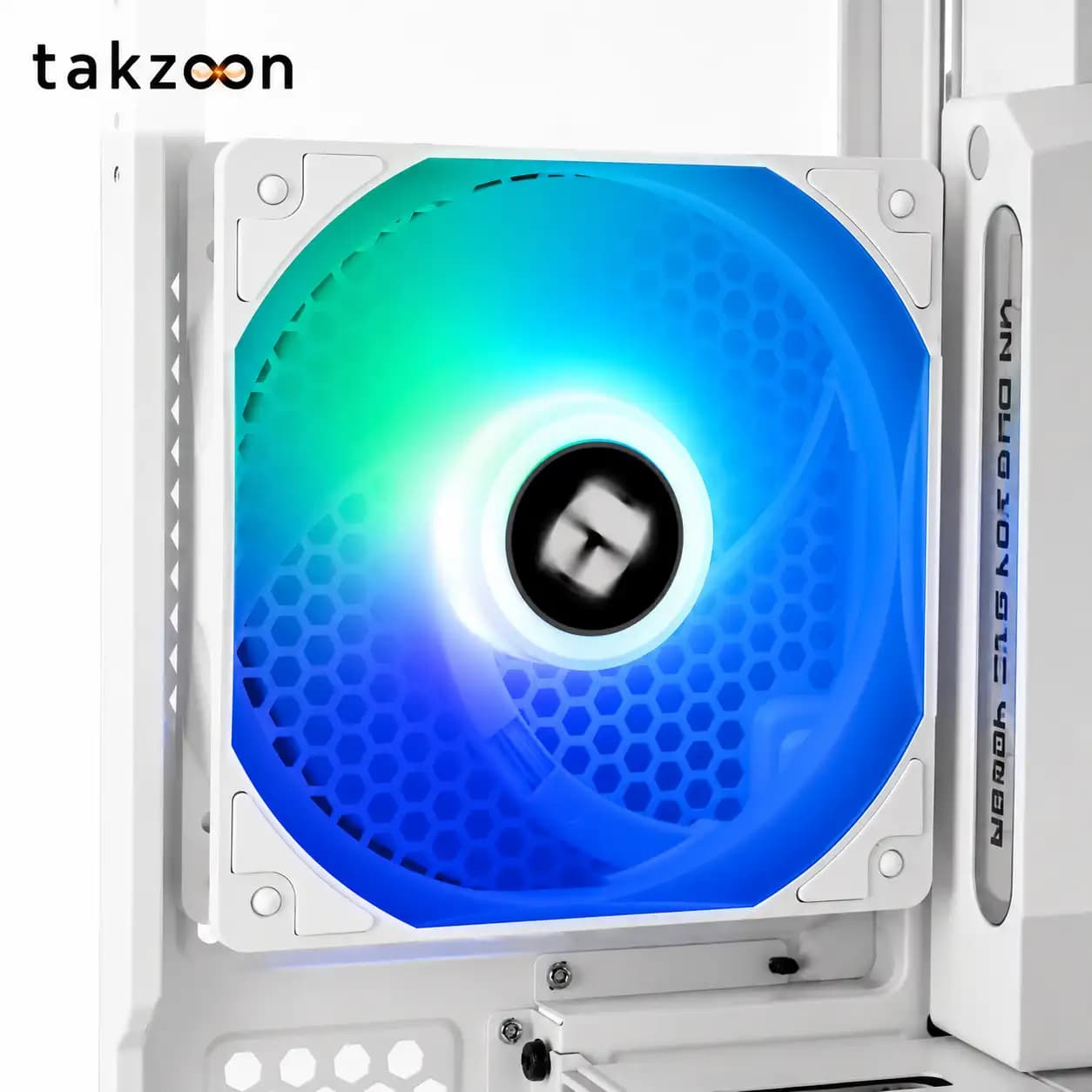 فن پردازنده Thermalright TL-C12CW-S X3 خنککننده کیس ARGB سفید — تصویر ۲