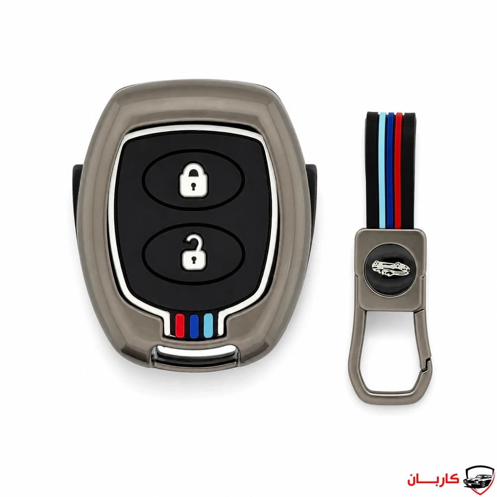 کاور فلزی ریموت فابریک MVM 110 دو دکمه