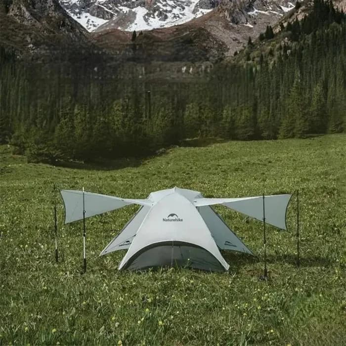 چادر دو نفره نیچرهایک مدل CNK2450WS022 سبک و ضدآب با نایلون 15D سیلیکونی — تصویر ۱۲