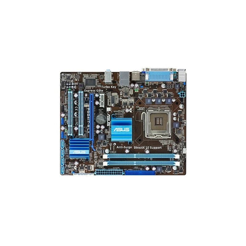 مادربرد ایسوس ASUS P5G41T-M LX استوک | DDR3 و LGA775 — تصویر ۲