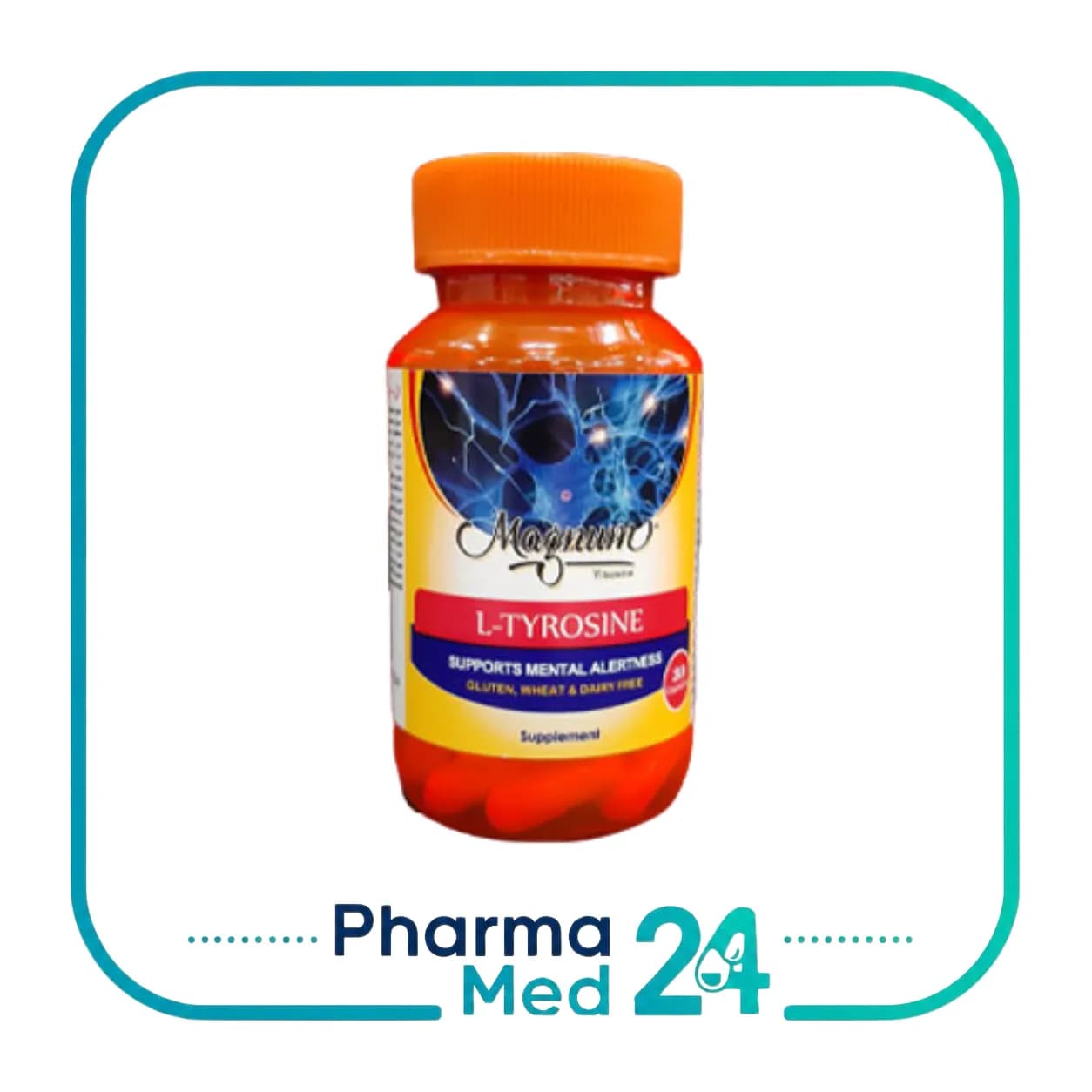 کپسول ال تیروزین 30 عدد (مگنوم ویتامینز)