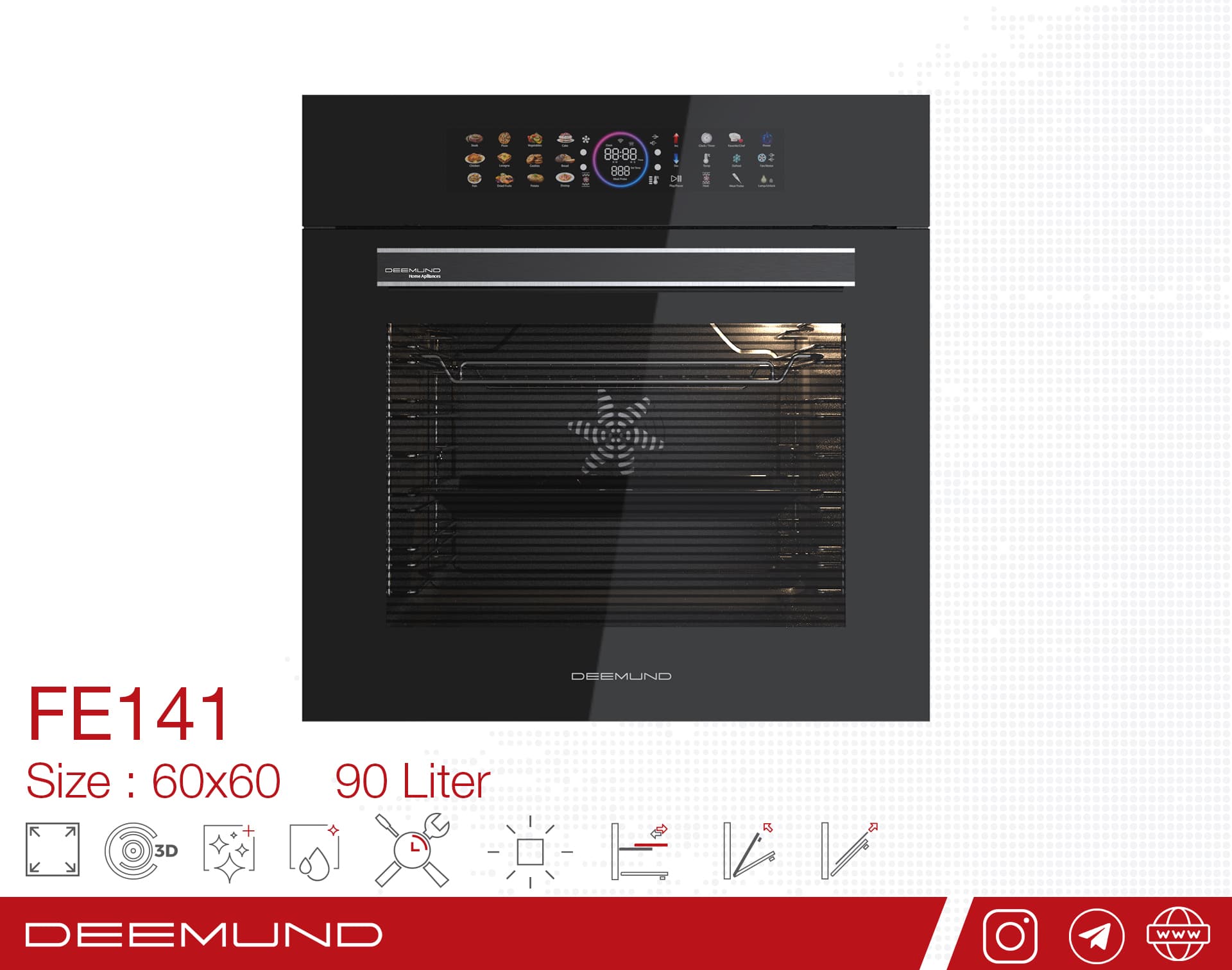 فر توکار FE141 — تصویر ۲