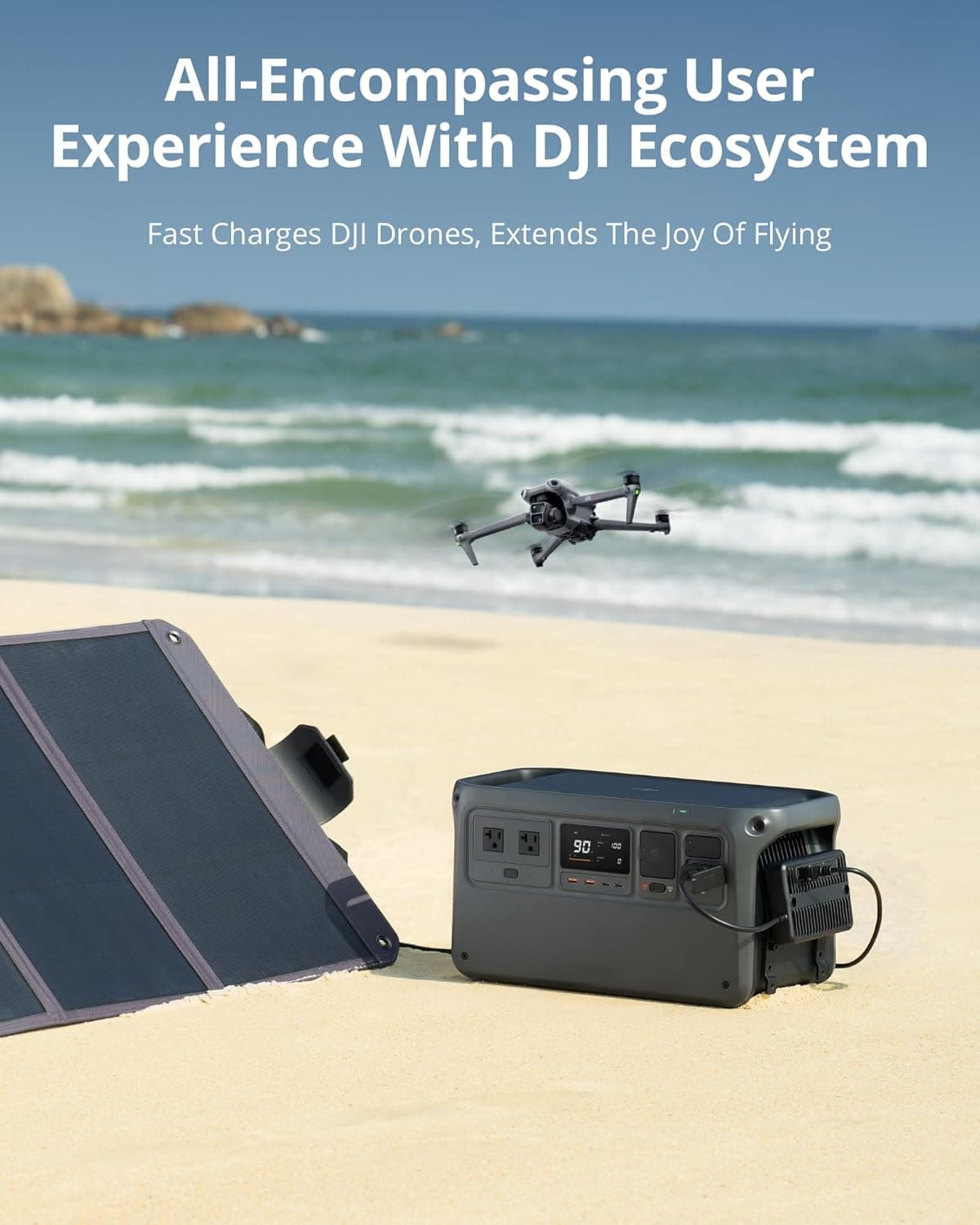 پاوراستیشن دی جی آی مدل DJI 1000 PORTABLE POWERSTATION — تصویر ۴