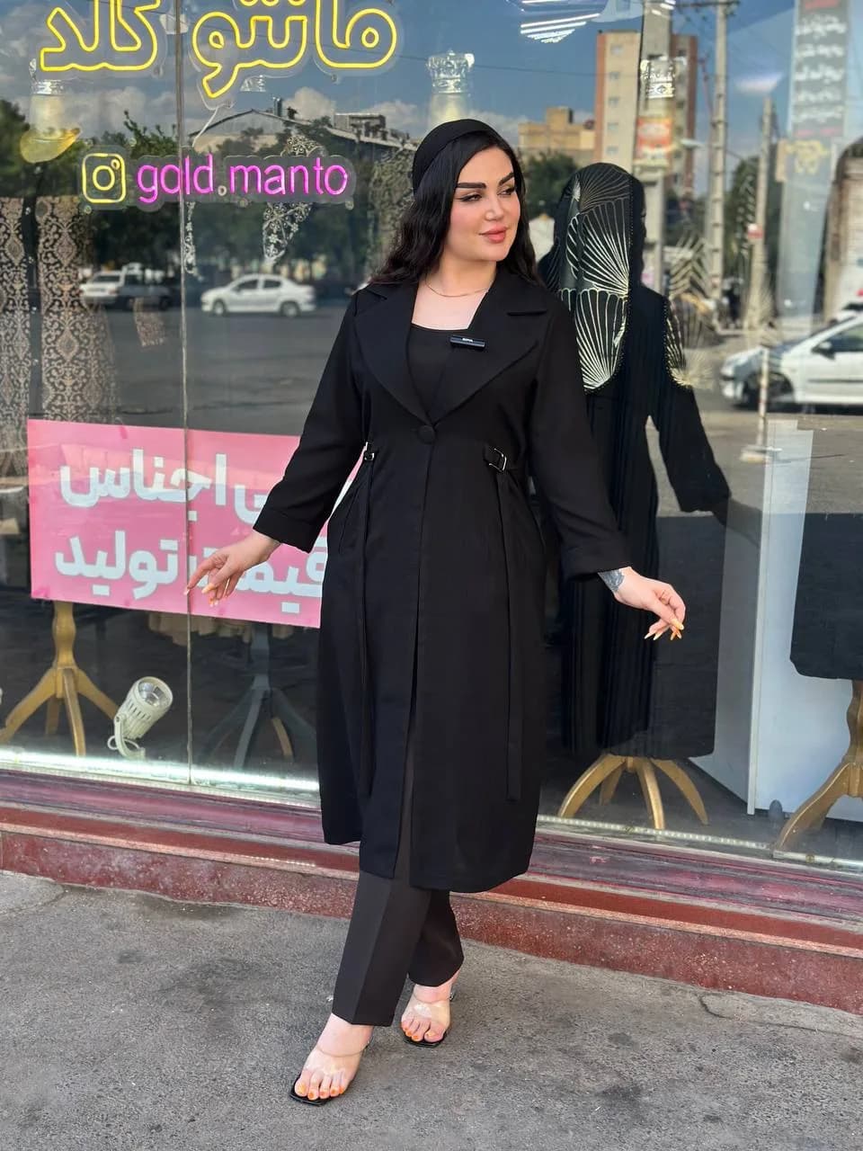 مانتو تابستونی بلند سگگ دار