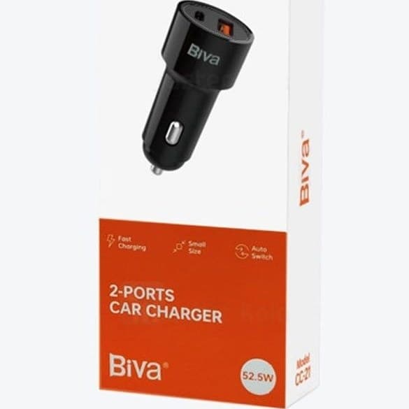 شارژر فندکی 52.5 وات برند بیوا مدل CC-21 — تصویر ۳